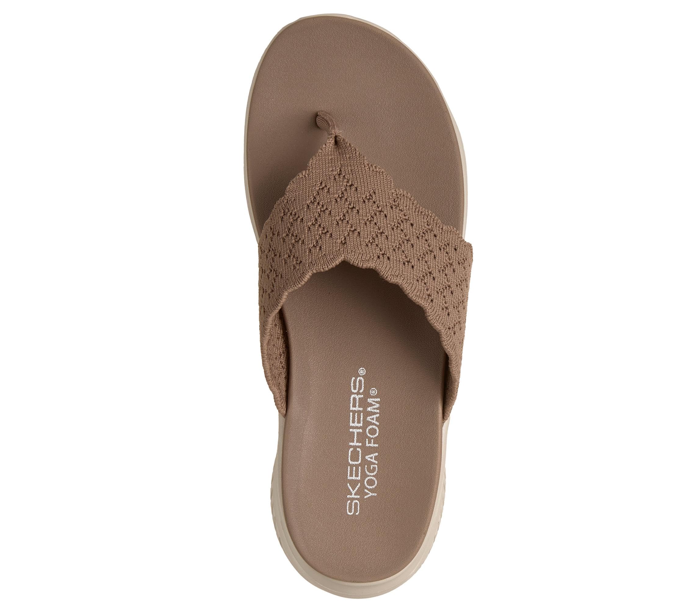 Skechers Damen Ultra Flex 3.0 Sandal Rhythm WavesFlipflop