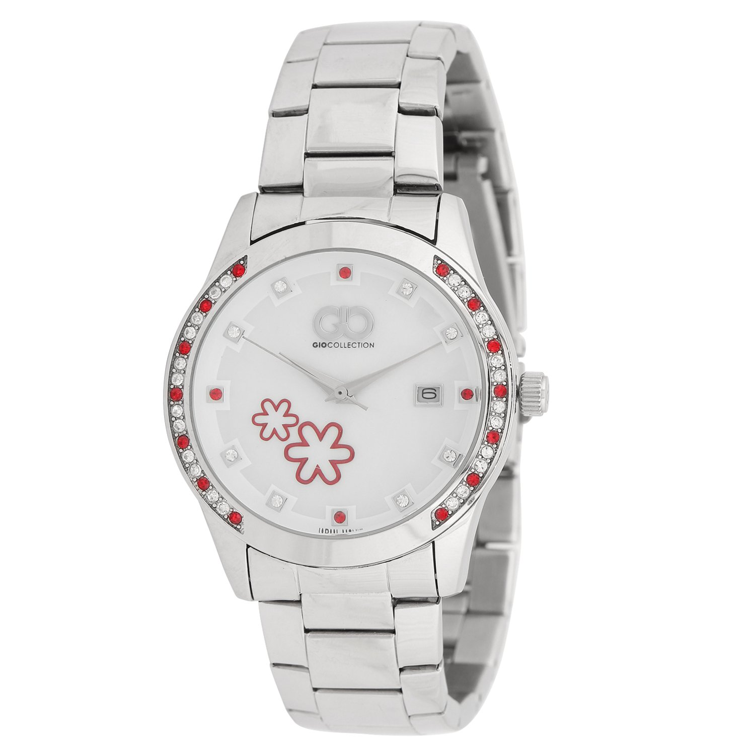 Gio Collection White Dial Analogue Womens Watch - G0047-22 (B01G3P2II2) Amazon Price History, Amazon Price Tracker