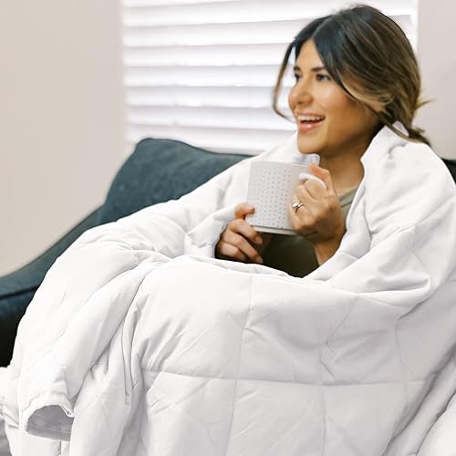 Miniatura 8 de HomeSmart Products - Cobijas de 400 hilos, tamaño King, Queen e individual