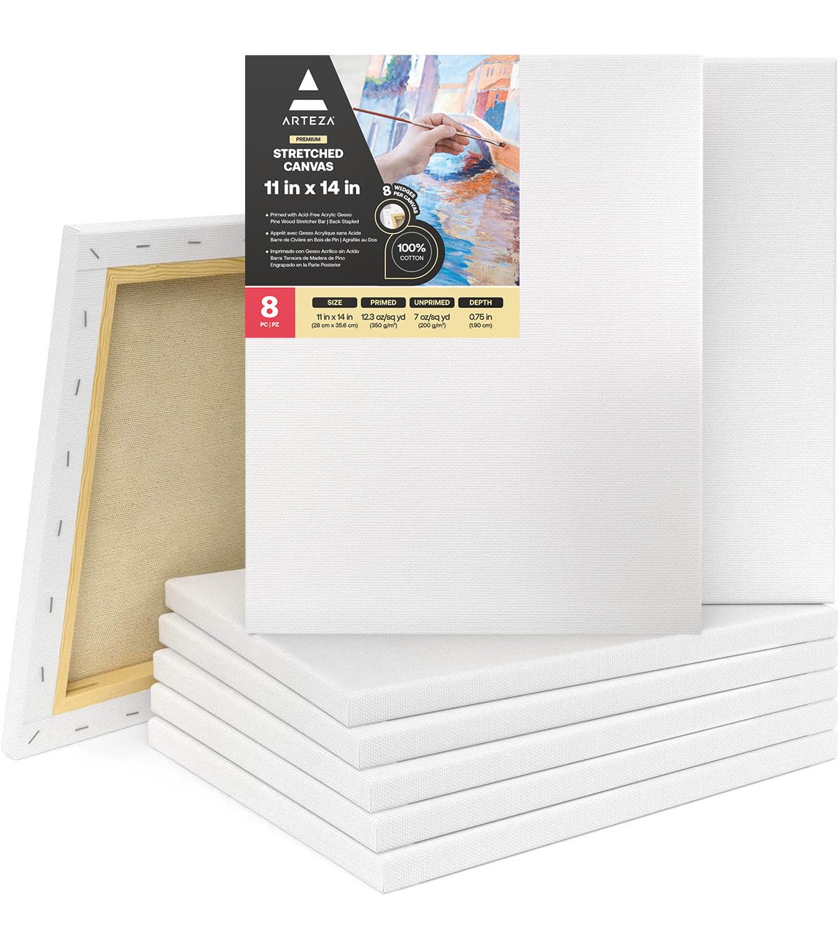 Hi-STANDARD　TM paint CANVAS Amazon.com: FIXSMITH Canvas Boards for Painting 8x8 Inch