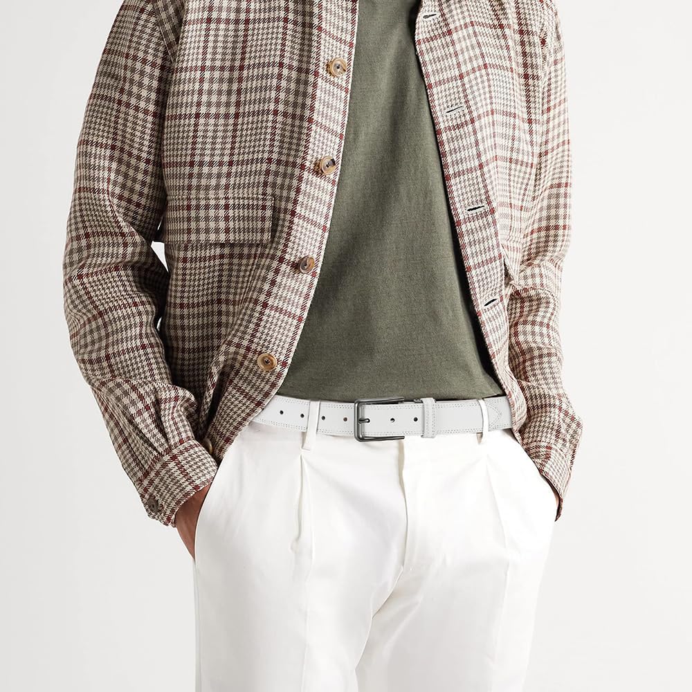 DOOPAI Men's Leather Belt - 1 3/8" Genuine Cowhide Dress Belt for Work, with Quick-Size Adjuster Golf & Casual - Image 5