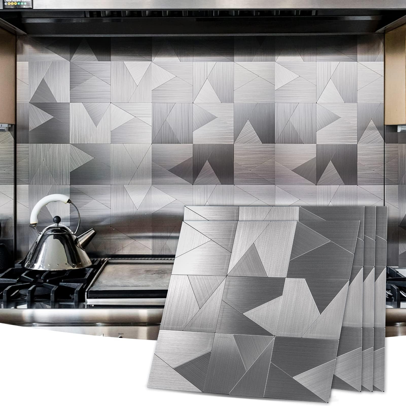 Stainless Steel Backsplash Tile