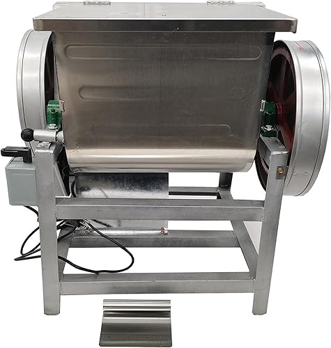 HQHAOTWU Mezclador de masa Mezclador eléctrico de alimentos Máquina mezcladora de masa comercial Máquina mezcladora de masa con capacidad de amasado