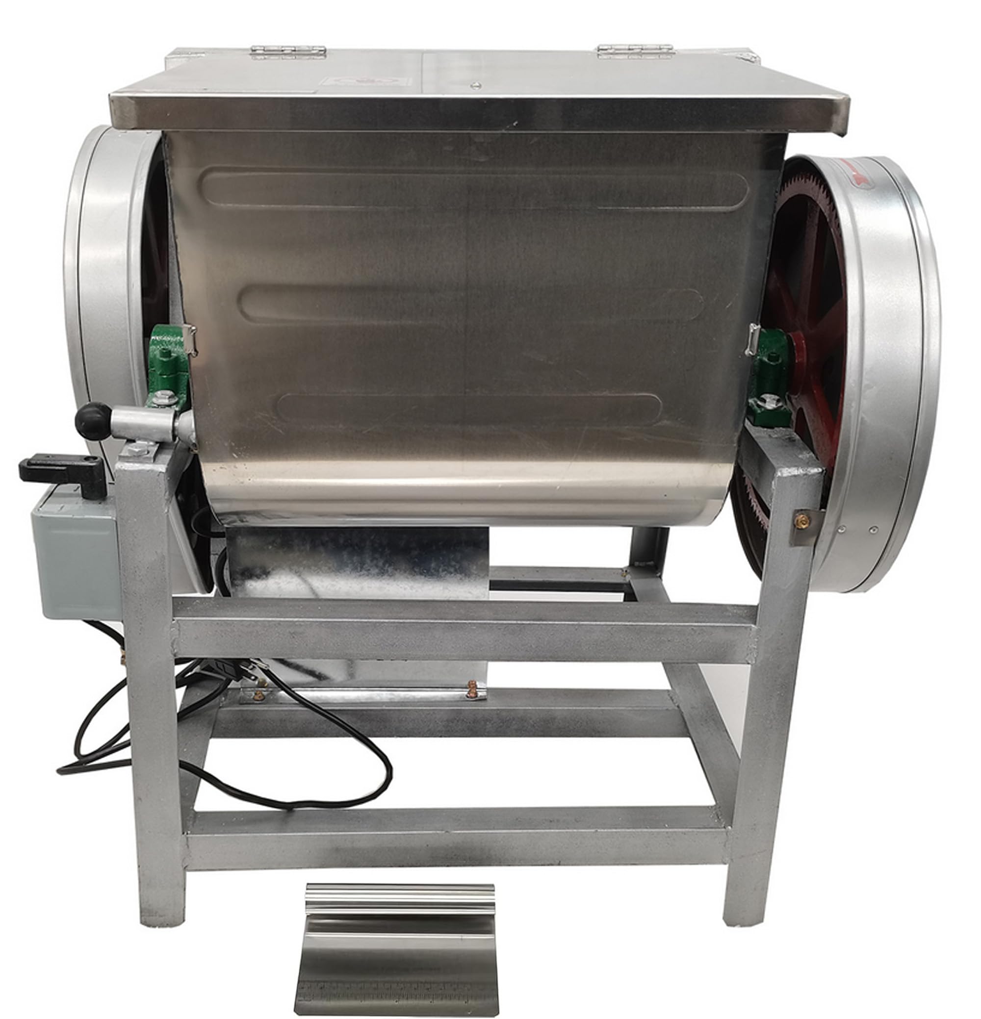 HQHAOTWU Electric Dough Mixer - Commercial Blender with Kneading Capacity of 15kg (30QT) Flour Mixing Machine - 110V with Dough Knife