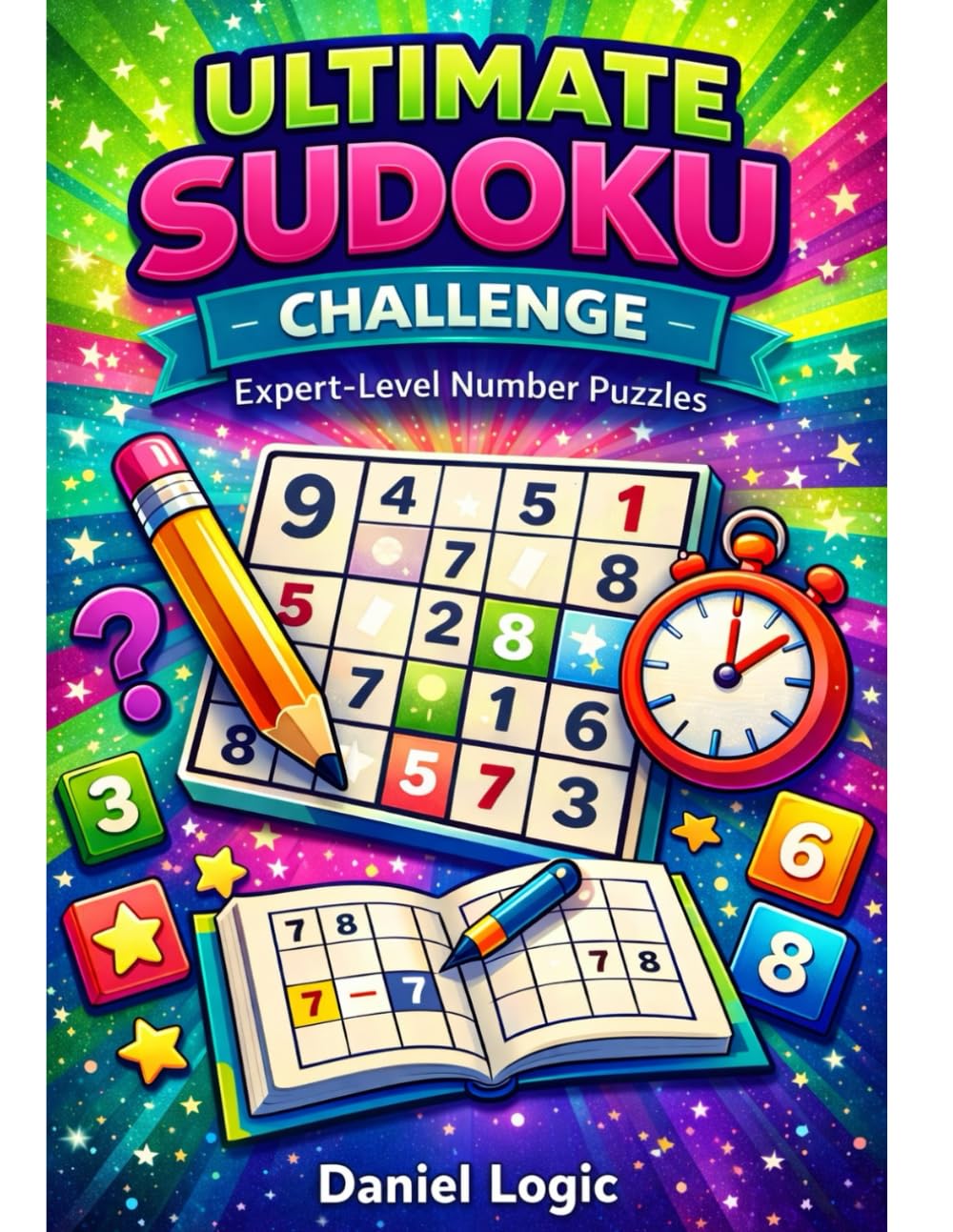Ultimate Sudoku Challenge for Adults – Expert-Level Number Puzzles: Expert-Level Number Puzzles to Boost Brain Power and Sharpen Logic