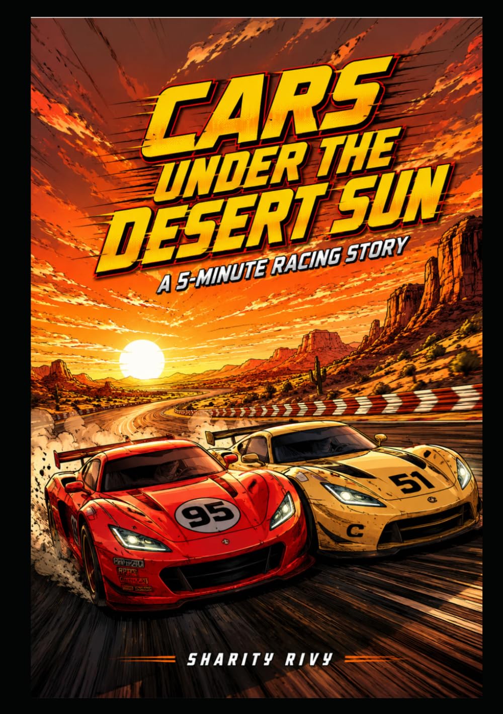 Cars Under the Desert Sun: A 5-Minute Racing Story