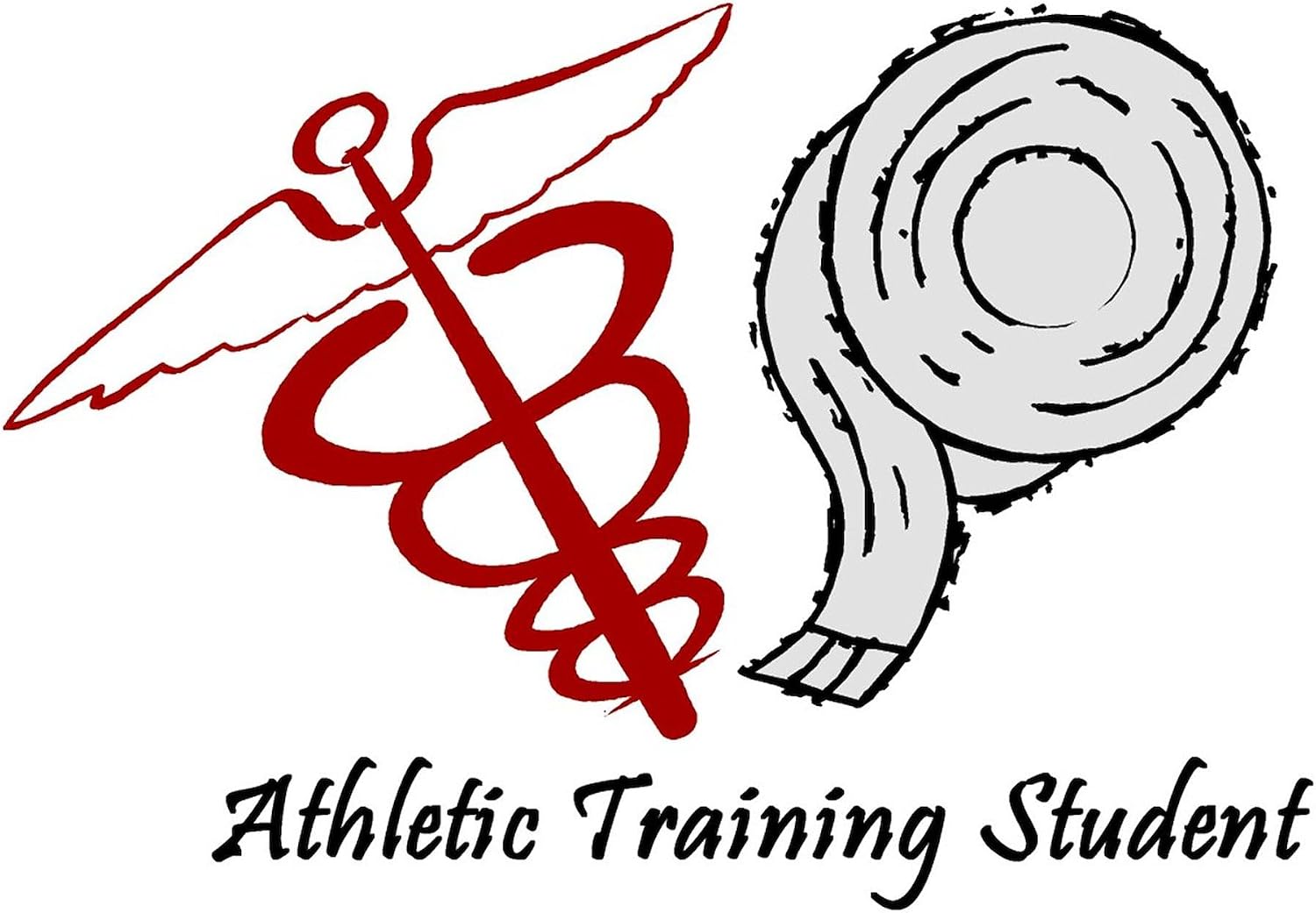 CafePress Athletic Training Student Oval Bumper Sticker Car Decal