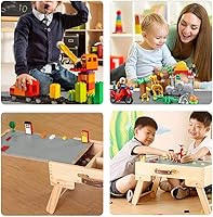 Vista 7 de Lekebaby Placas base clásicas para construcción de ladrillos de construcción, 100% compatibles con las principales marcas de placas base de 10 x 10