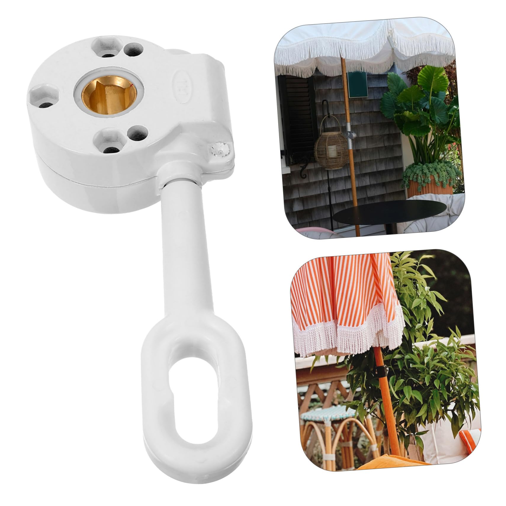 TOYANDONA 3 Pièces Outil de Manivelle pour Auvent Accessoire de Rétractable avec Engrenage à Vis Pratique pour Résidentiel et Commercial