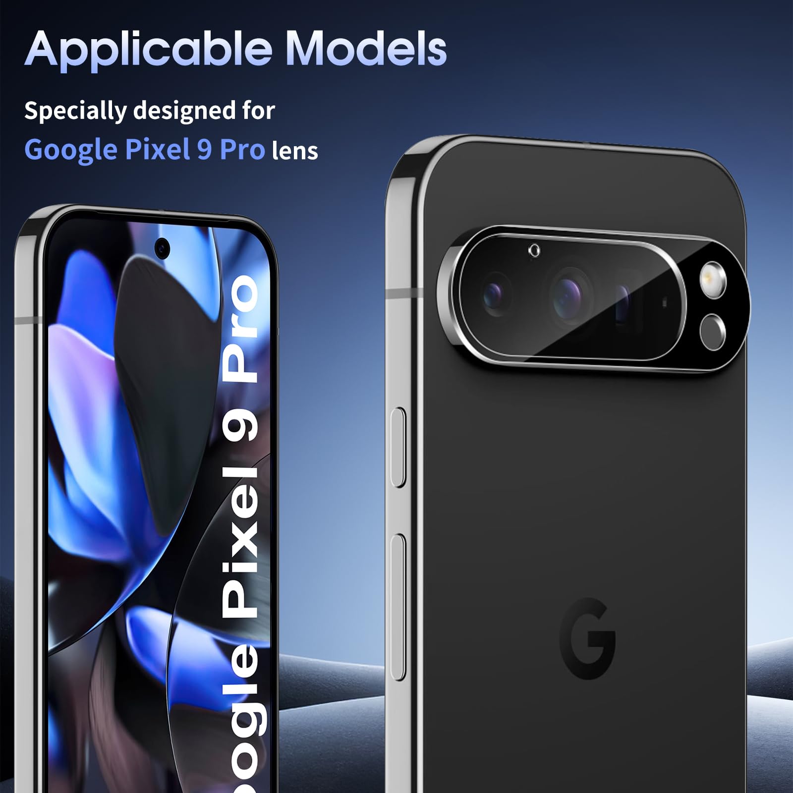 2 Films Verre Trempé Pour Objectif Google Pixel 7 - 9H, Anti-rayures, Ultra-fin, Protection Caméra