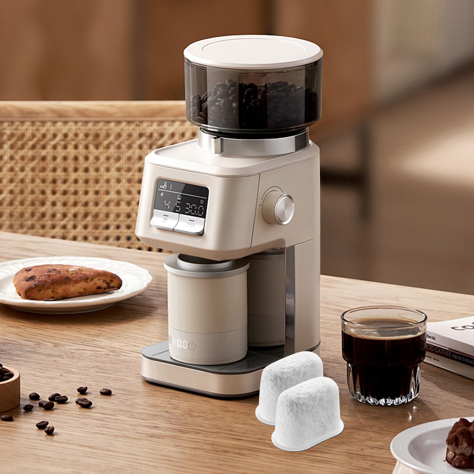 16 sztuk filtrów wody do ekspresu do kawy Ninja, zamienne wkłady filtracyjne do Ninja Luxe Cafe Pro (Cafe LUXE), filtry do ekspresów do kawy ES601EU/ES701EU