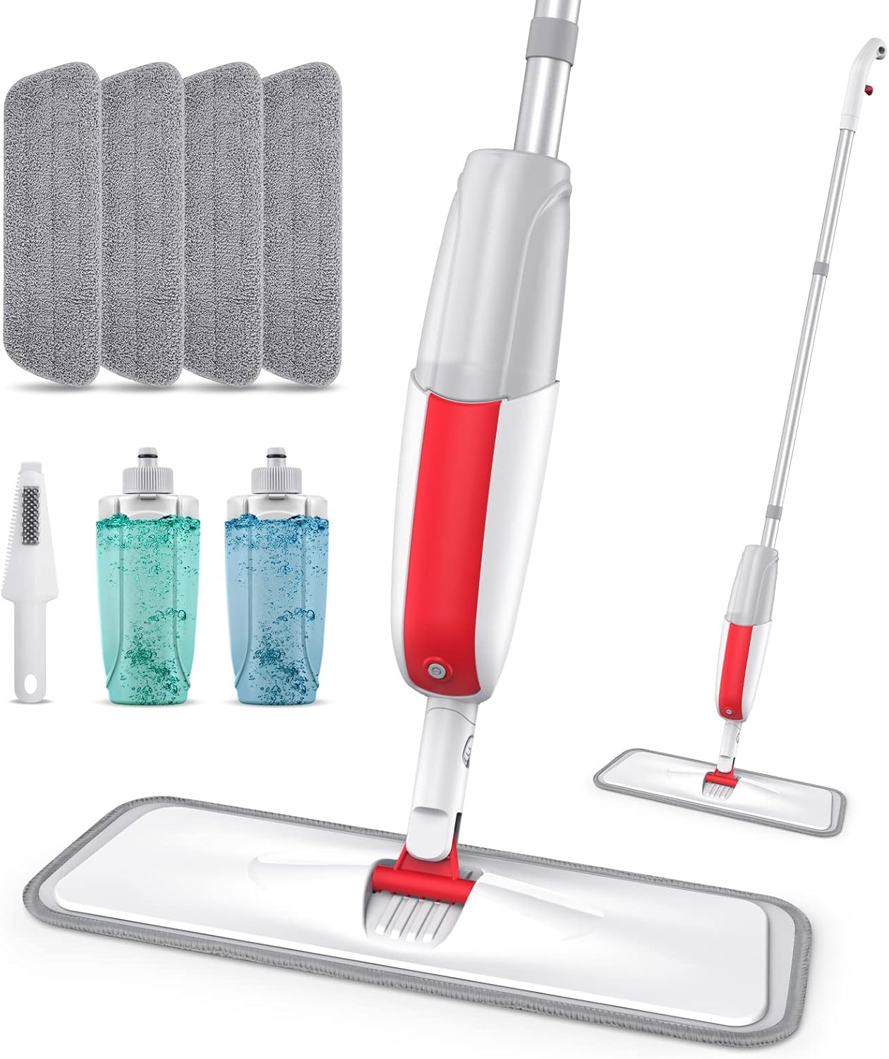 Microfibre Spray Mop for Cleaning Floors MANGOTIME Laminate Floor Mop