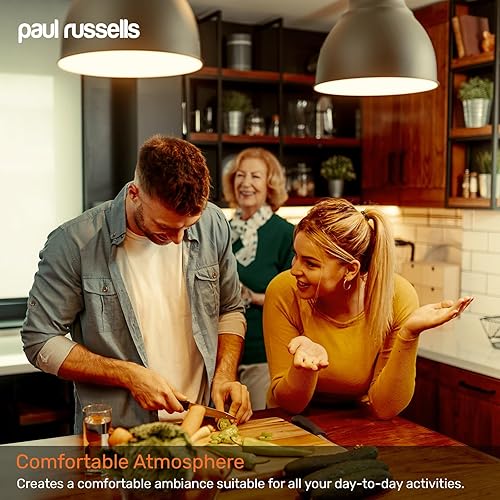 Miniatura 4 de Bombilla LED A19 equivalente a 60 W, 3000 K blanco cálido, 800 lúmenes, bombillas LED estándar regulables de 9.5 vatios, certificación UL, base E26,