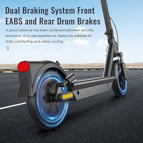 Vista 12 de Patinete eléctrico para adultos, motor potente de 350 W/500 W/600 W, neumáticos de 8.5/10 pulgadas, hasta 19/25 MPH, rango de 15/22/28 millas