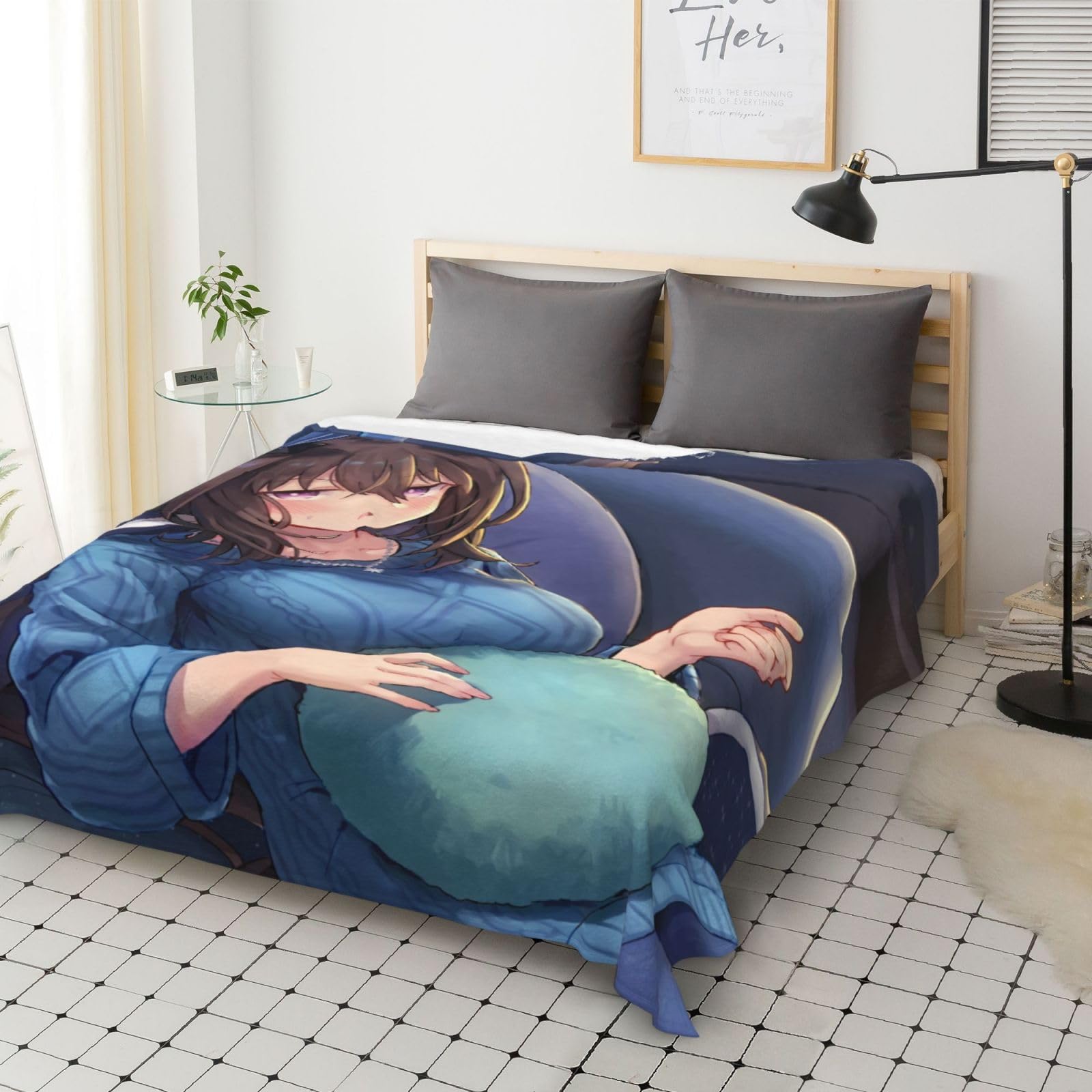 Amazon.co.jp: 毛布 ウマ娘 アドマイヤベガ ブランケット フランネル