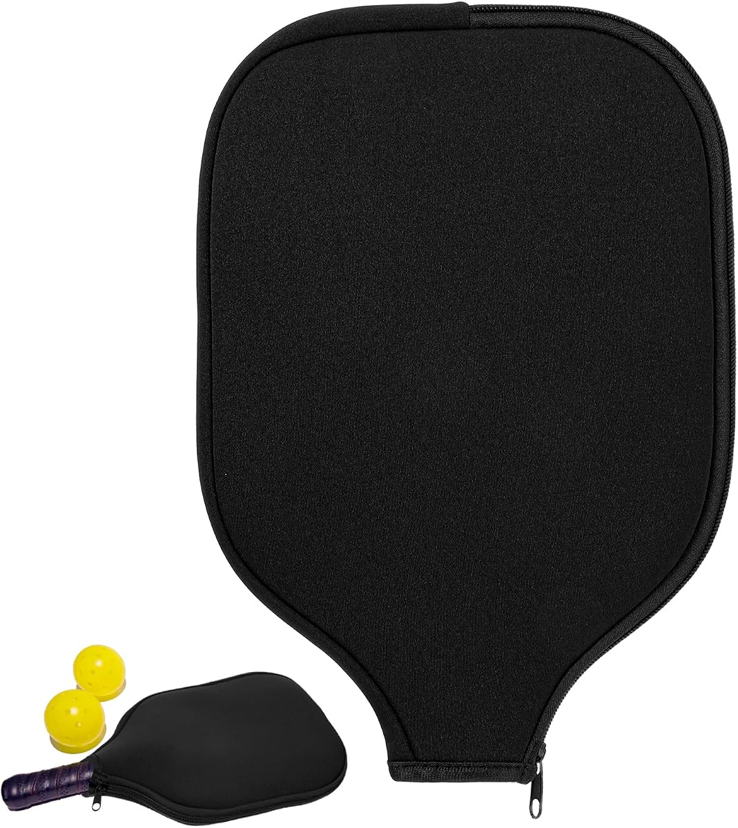 Pickleball Paddle Cover, Elongated Pickleball Covers Pickleballs Case Pickleballs Paddle Bag Neoprene Sleeve for Paddles Pickleballs Racket Cover Accessories