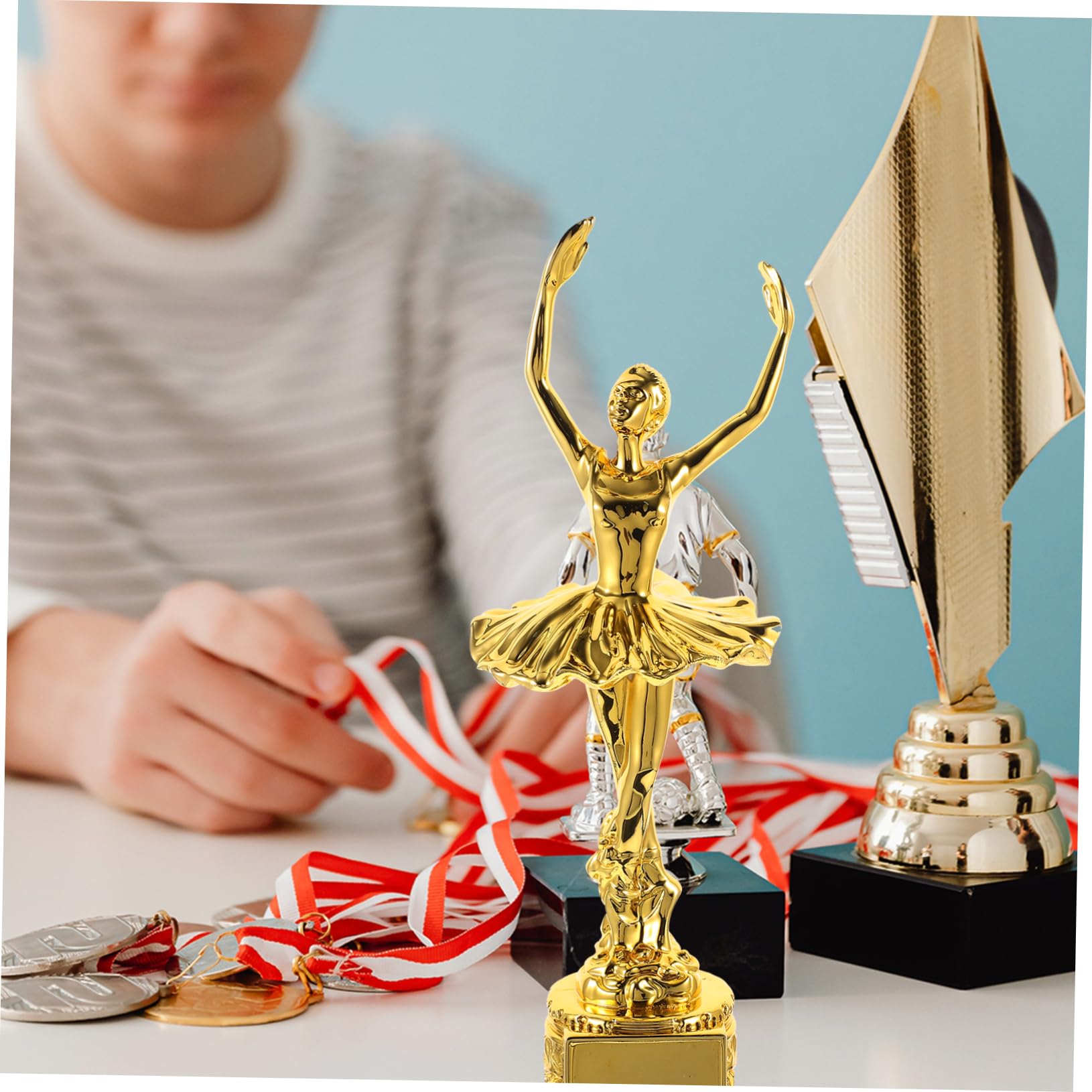 Jojofuny Trophée Ballet Doré – 23,3 Cm – Prix De Danse Pour Compétition, Cadeau Motivant