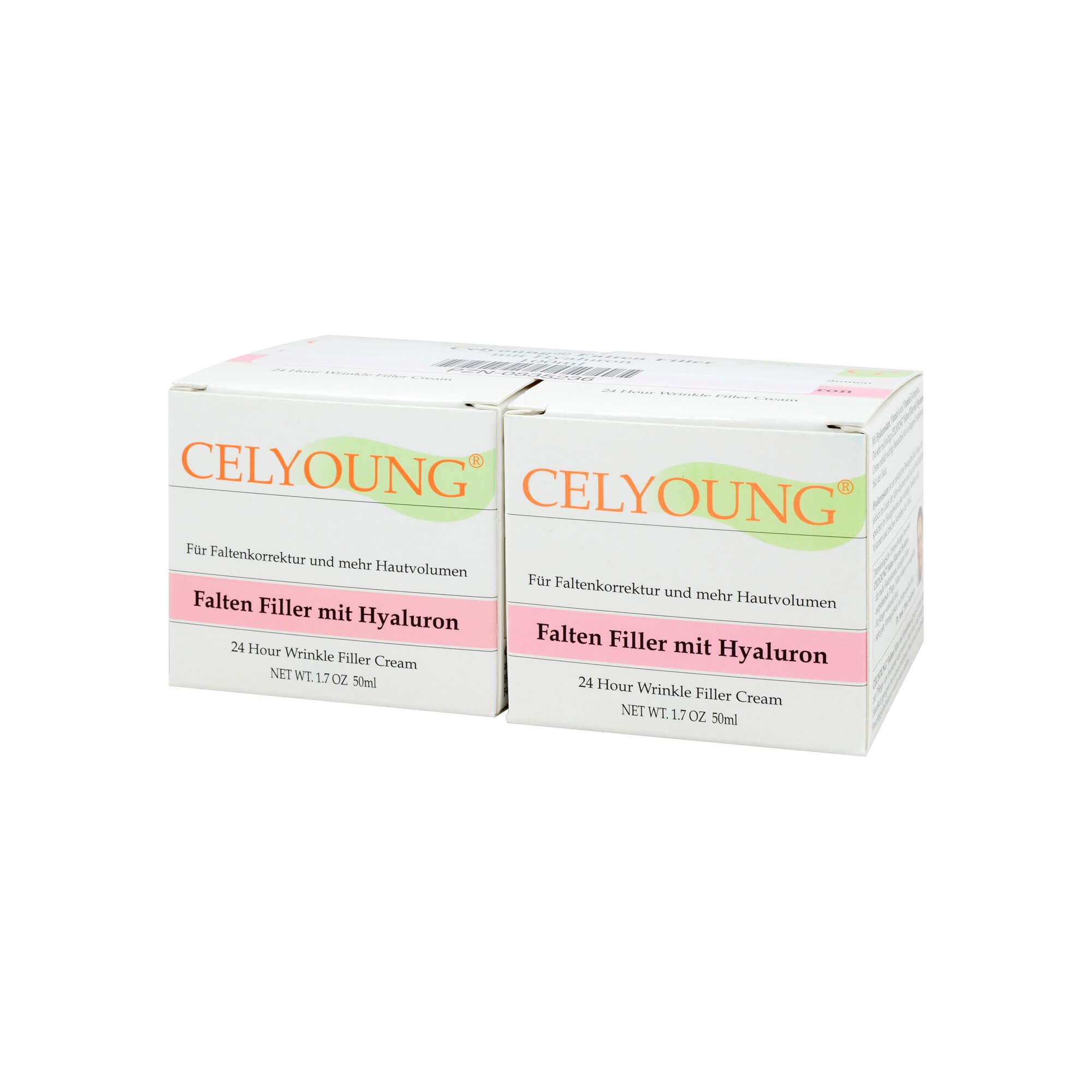 Celyoung Falten Filler mit Hyaluron Creme, 100 ml
