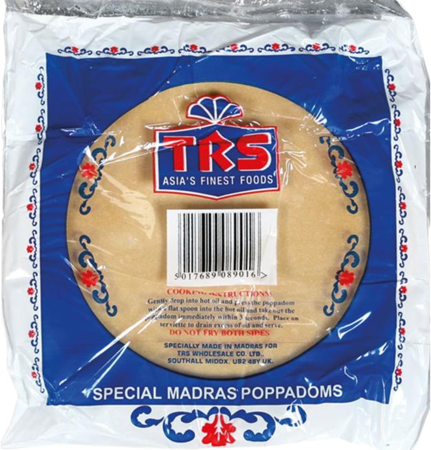 TRS Madras Poppadoms 1 x 200 g