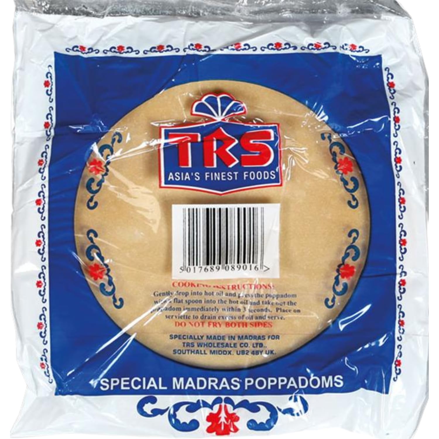TRS Madras Poppadoms 1 x 200 g