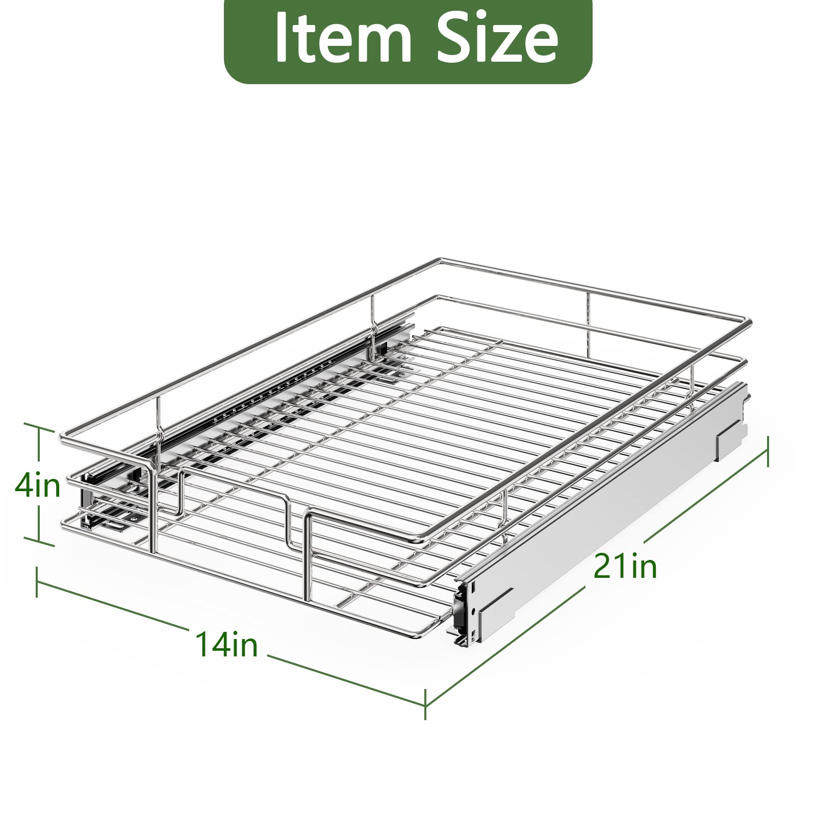 Amazon.co.jp: LOVMOR 引き出し式キャビネットオーガナイザー 幅14
