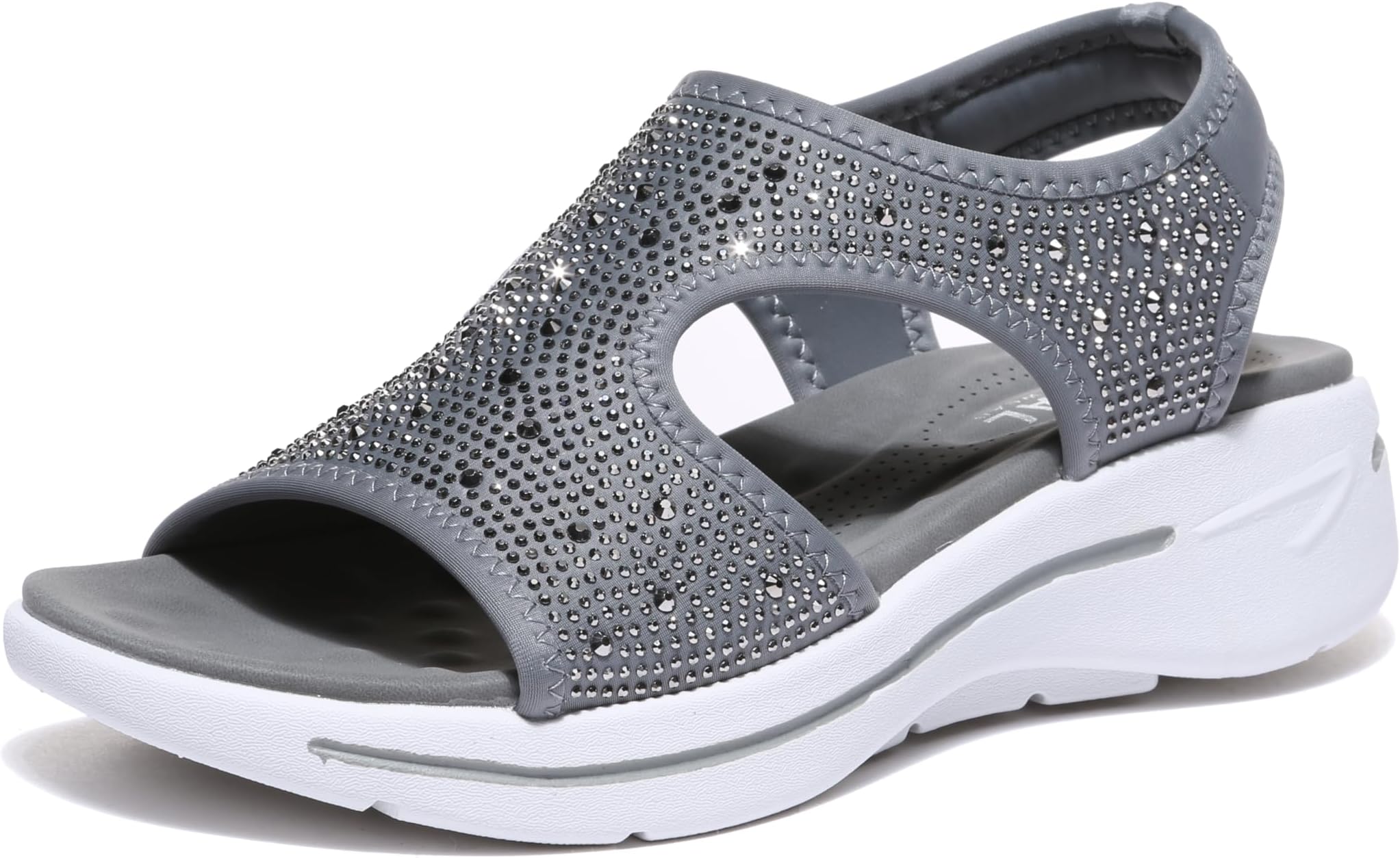 BernalWomen's Fashion Walking Sandals Comfortable Breathable Sandals Adjustable Athletic Sport Shoes for Outdoors