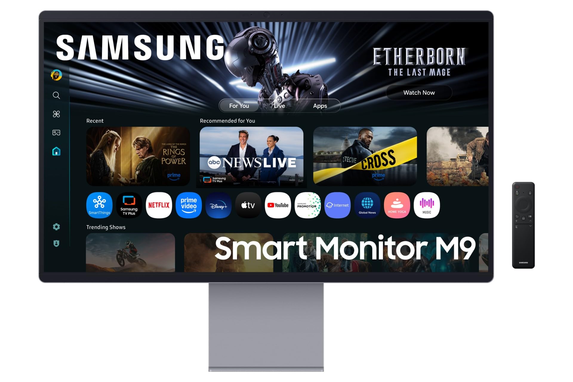 Samsung Smart Monitor M9 - M90sf Da 32 Uhd (samsung M90sf Computersk?rm 81,3 Cm [3)
