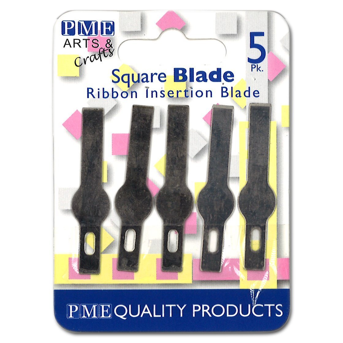PMESpare Ribbon Blades Sugarcraft Knife Pk/5, Standard, Silver