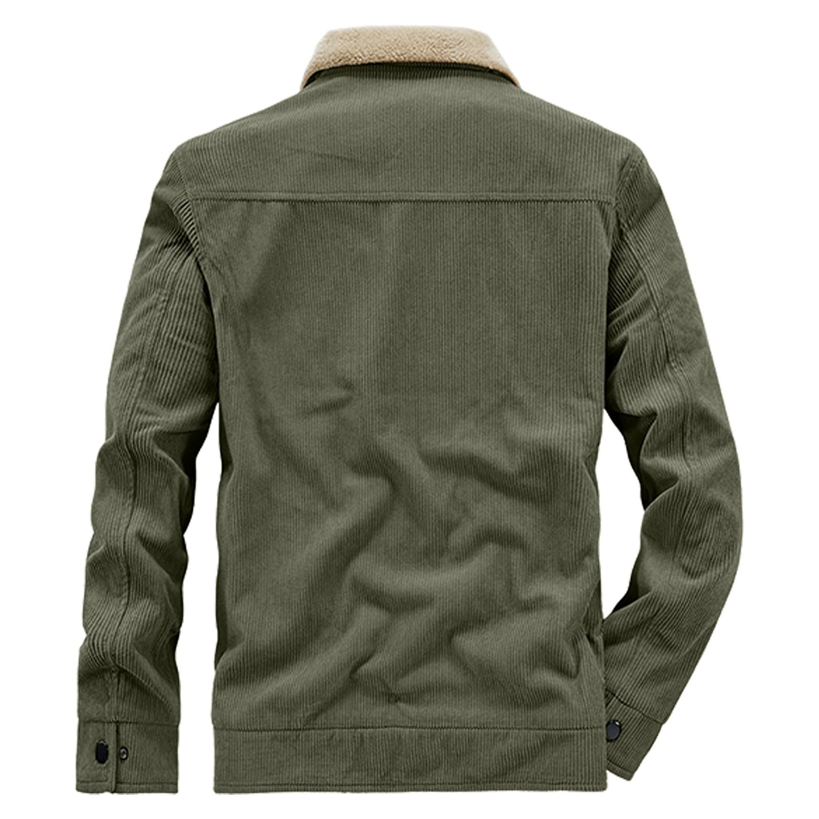 Générique Veste Legere Homme Pardessus Coupe Vent Des Poches Décontracté Trench-Coat, Classique Pardessus Coupe Vent Hiver Chaud Light Jacket Promenades En Ville, Tenue De Ville