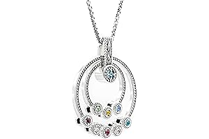 Generations of Life - Grandmother's Family Birthstone Necklace