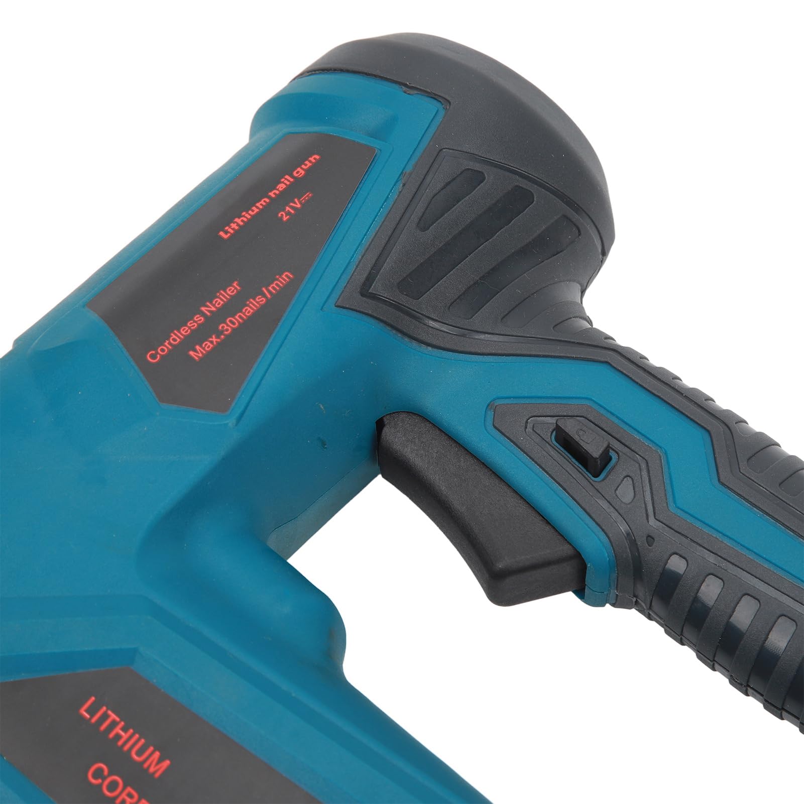 Clavadora eléctrica sin cable, F30C Clavadora eléctrica con cargador de batería, clavadora eléctrica con batería Potente clavadora sin cable para tapicería, (Enchufe europeo