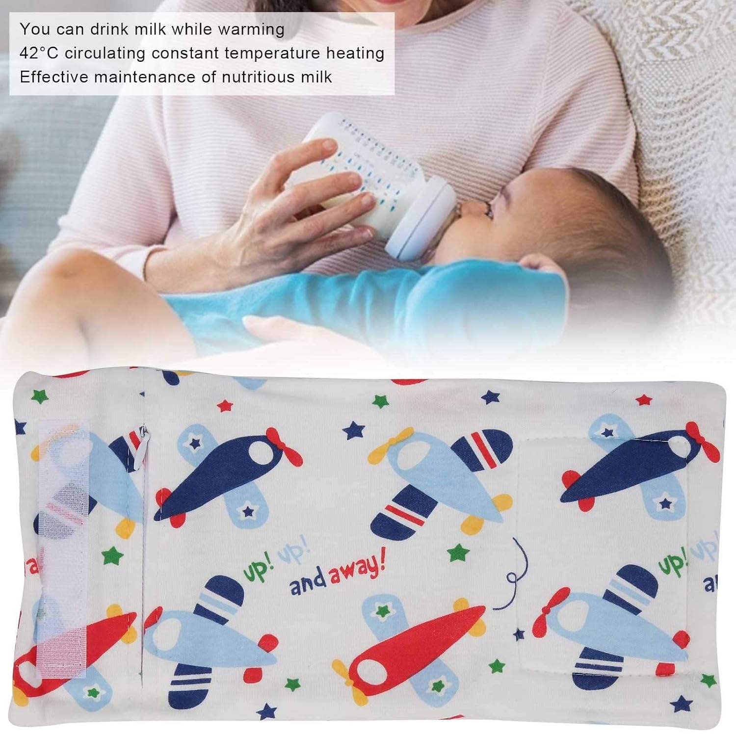 USB Baby Bottle Warmer,USB Baby Bottle Warmer,Portable Milk Travel Heater Baby Infant Insulation Thermostat(l) image 2