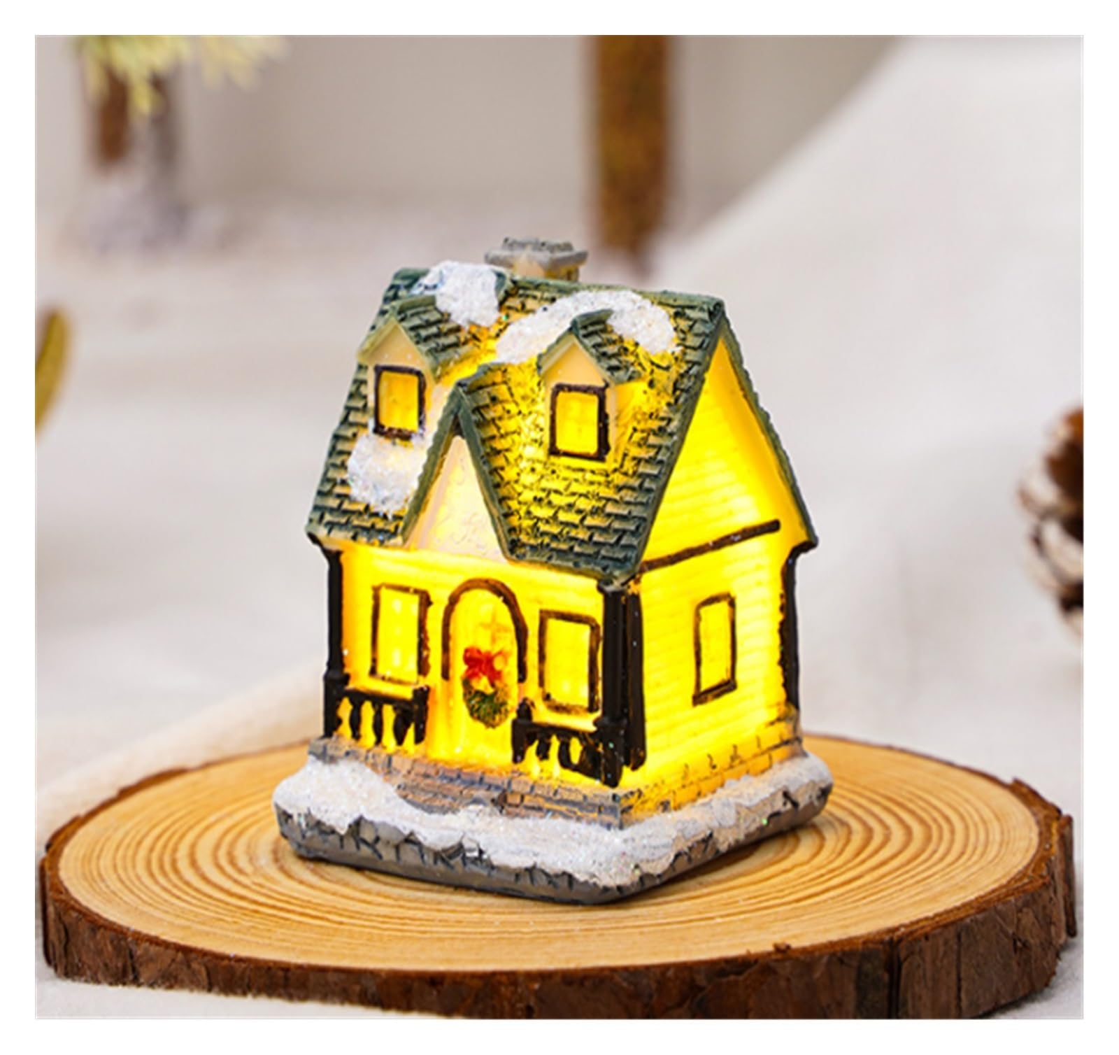 Lanterna di Natale Lanterne Natalizie Decorazioni Natalizie Ornamenti Per L'albero Di Natale Lanterna Di Natale Lampada A Candeliere Decorazione Per Luce Notturna Lanterne di Natale Lanterna Natalizia