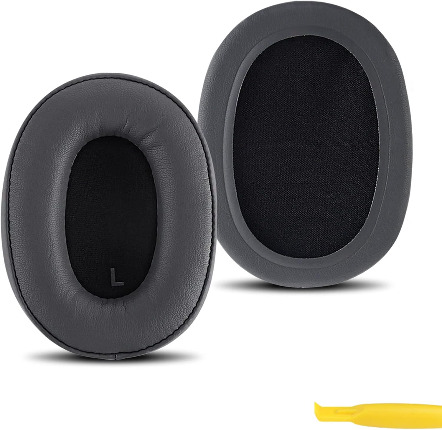 Geekria Replacement Ear Pads for ATH-SR9, ATH-DSR9BT, ATH-DSR7BT Headphones, Ear Cushions (Grey)