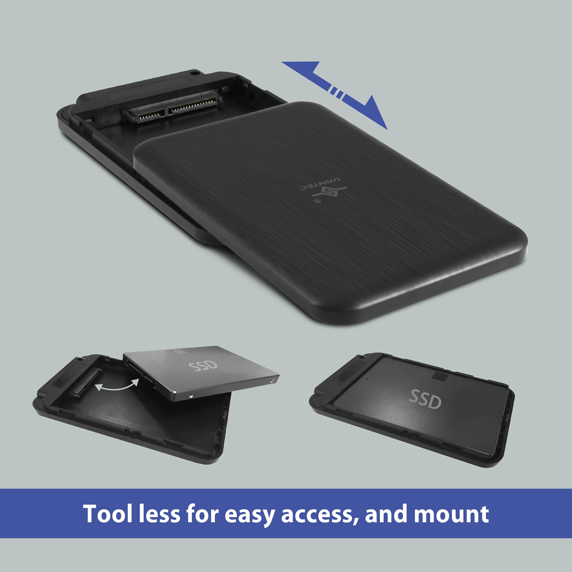 Amazon.com: Vantec NexStar JX Series, USB 3.2 Gen2x1 (10Gbps), USB