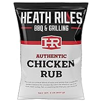 Vista 13 de Heath Riles BBQ Rub - Condimento Cítrico Simple, Receta Champion Pitmaster, Condimentos Legendarios Para Ahumar y Asar a la Parrilla, Más de 80