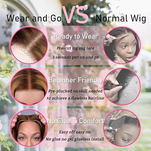 Miniatura 10 de Peluca de cabello humano con encaje frontal rosa de 24 pulgadas, 13 x 4 pulgadas, color HD, pelucas de cabello humano ondulado con encaje frontal,