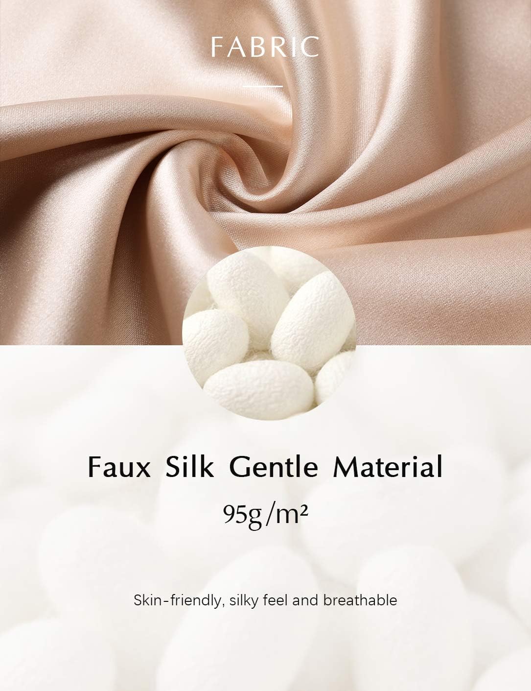 PRODESIGN Satin Kimono Robe Women Long Silky Kimono Bathrobe Sleepwear Wedding Bridesmaid Robe - Image 7