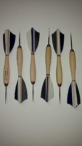 Miniatura 6 de American ProDart - Dardos de madera #1 Torneo de 5 78 pulgadas de longitud, caja de 12 piezas