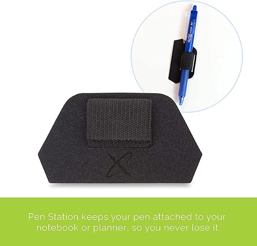 Miniatura 3 de Rocketbook Kit de accesorios para cuaderno inteligente, 2 bolígrafos FriXion con tapa negra, 1 botella de spray, 1 paño de microfibra y 1 estación