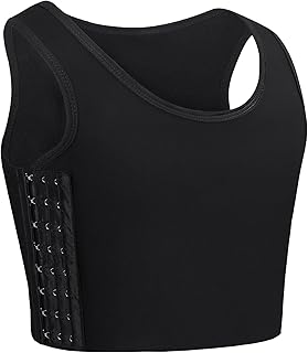Transgender FTM Chest Binder Adjustable Affordable Breathable and Strong Compression Tank Top Trans Bra Binder