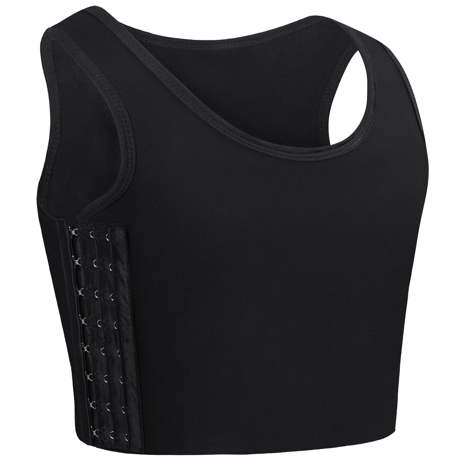 Transgender FTM Chest Binder Adjustable Affordable Breathable and Strong Compression Tank Top Trans Bra Binder