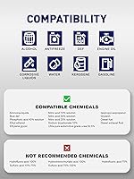 Vista 6 de SMART JERRY - Bomba de tambor de 55 galones Bomba de barril de lluvia manual resistente para agua, DEF y líquidos corrosivos Diseño de acción