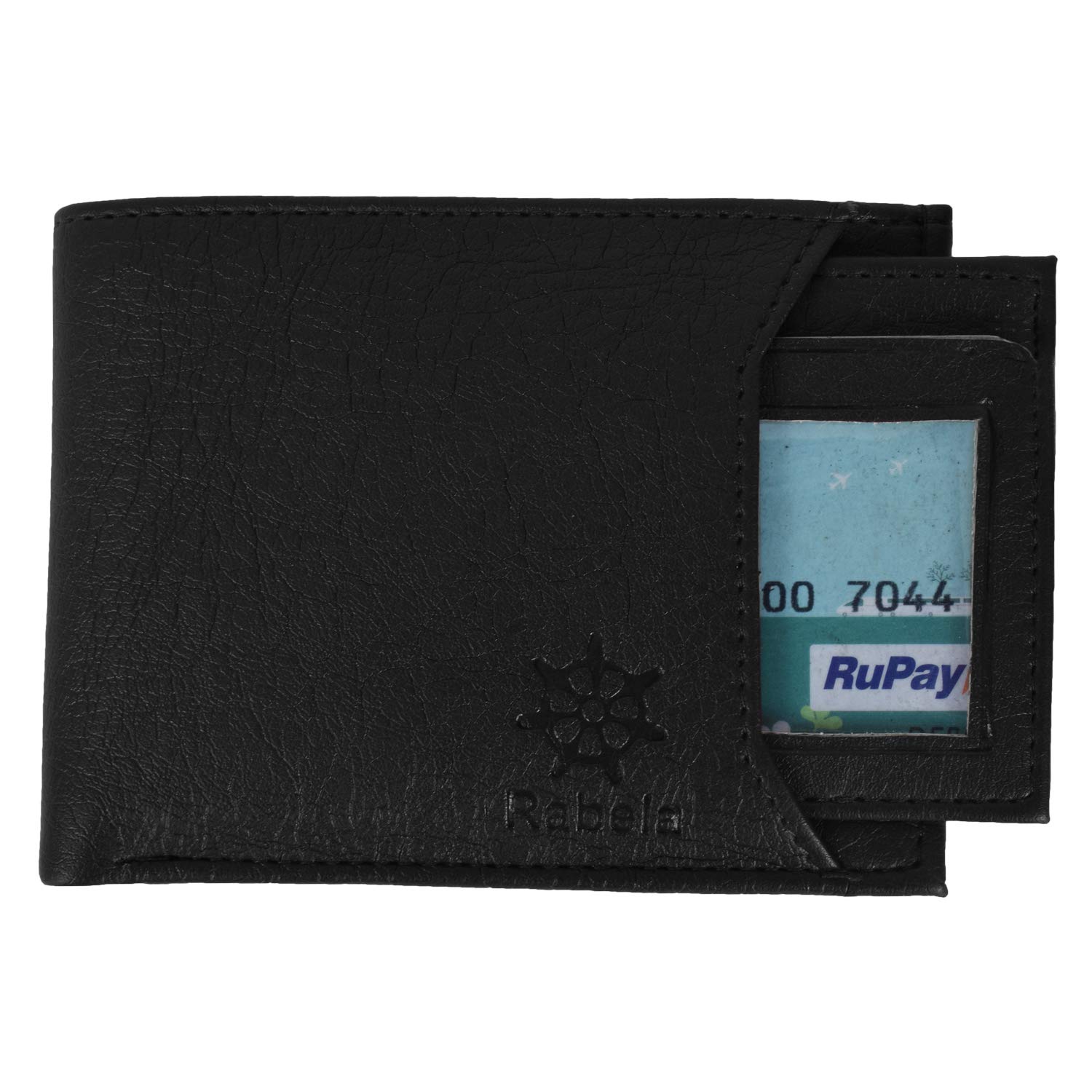 Men's Black Leather Wallet RW-1017-image-43