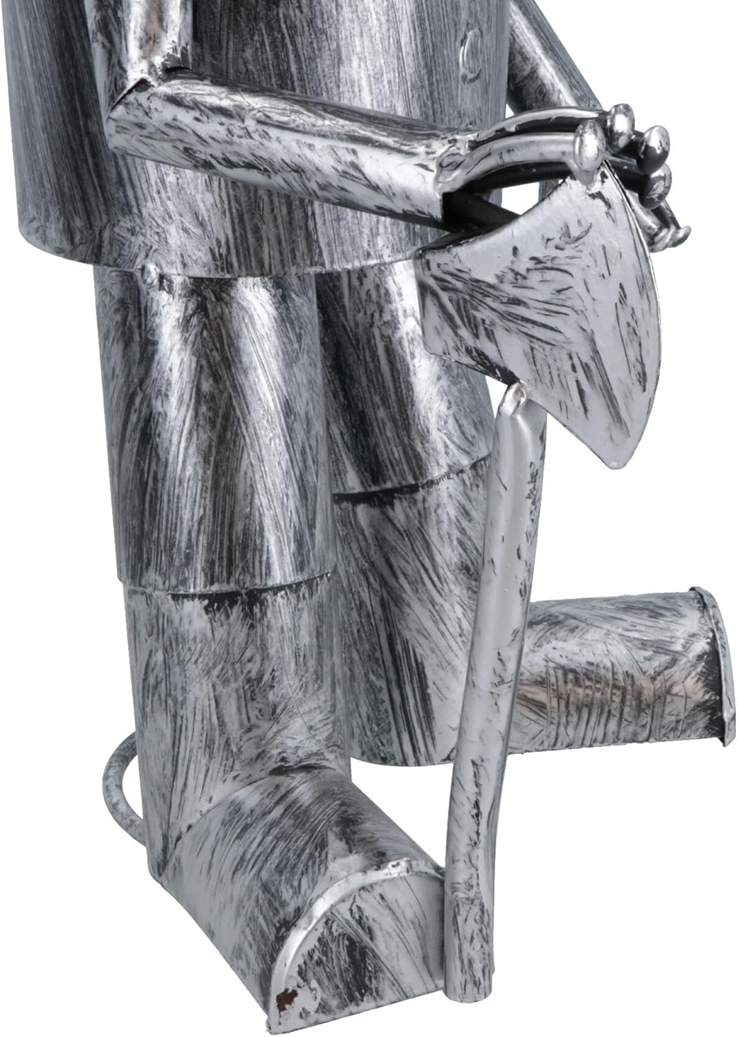 AB Tools Tin Man Garden Ornament 41cm Lawn Art Sculpture Statue Yard Home Decor