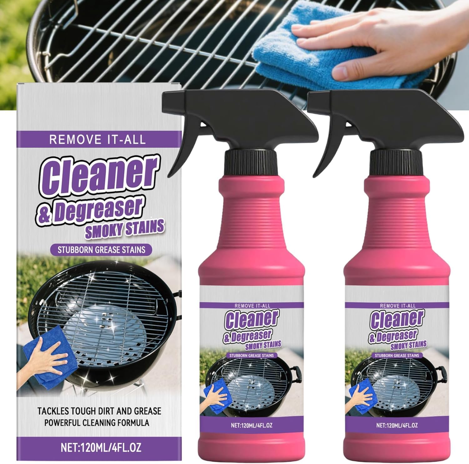 Fast Acting Heavy Duty Grill Degreaser Spray Degreaser Cleaner Heavy Duty