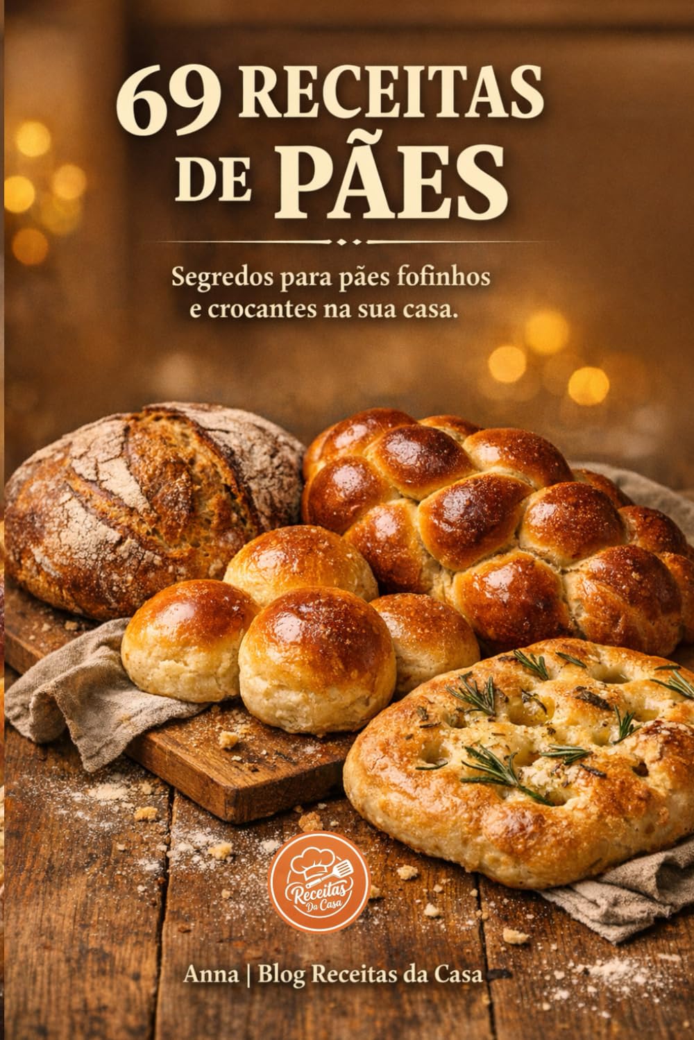 69 Receitas de Pães: Pães frescos , caseiros e fáceis especiais para iniciantes na cozinha e na panificação