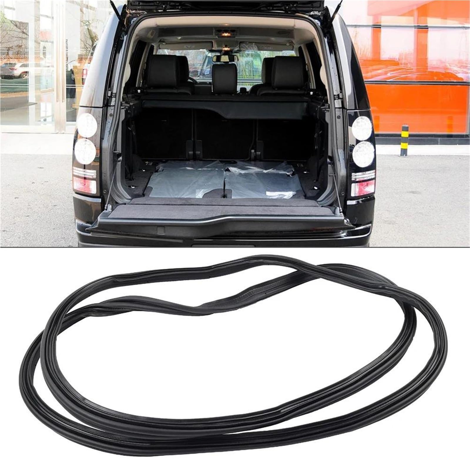 Zapora One Color 1Pc Lr024949 Car Tailgate Seal Weatherstrip Rubber Strip For Land-Rover For Discovery 3 2005 2006 2007 2008 2009