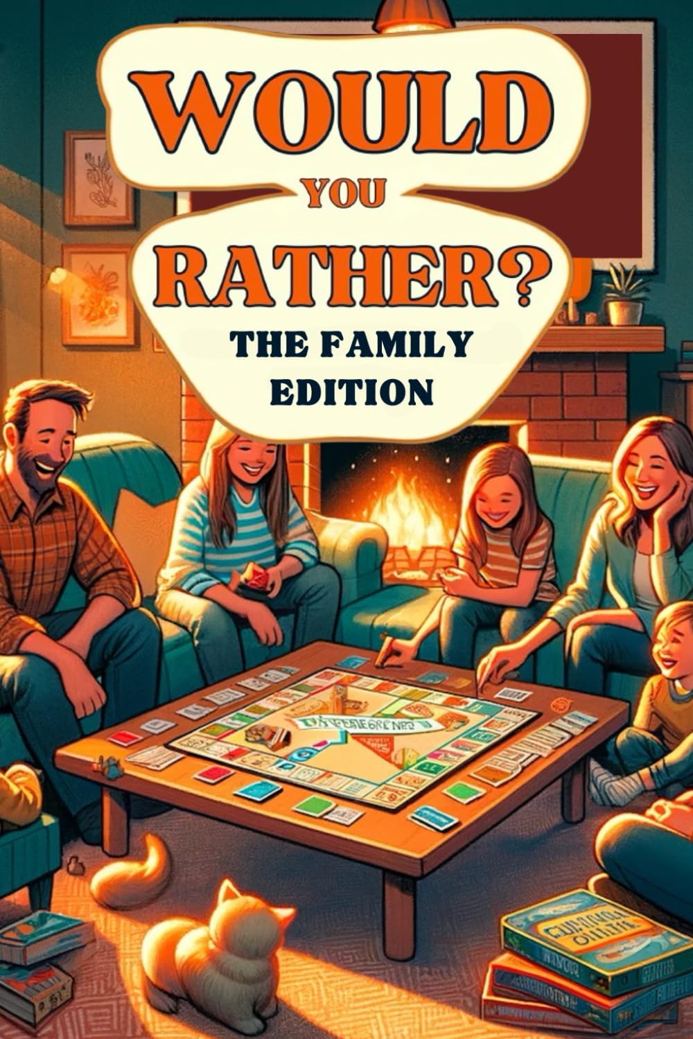 Would You Rather? The Family Edition: Travel Game, Family Game, Laughs and Dilemmas