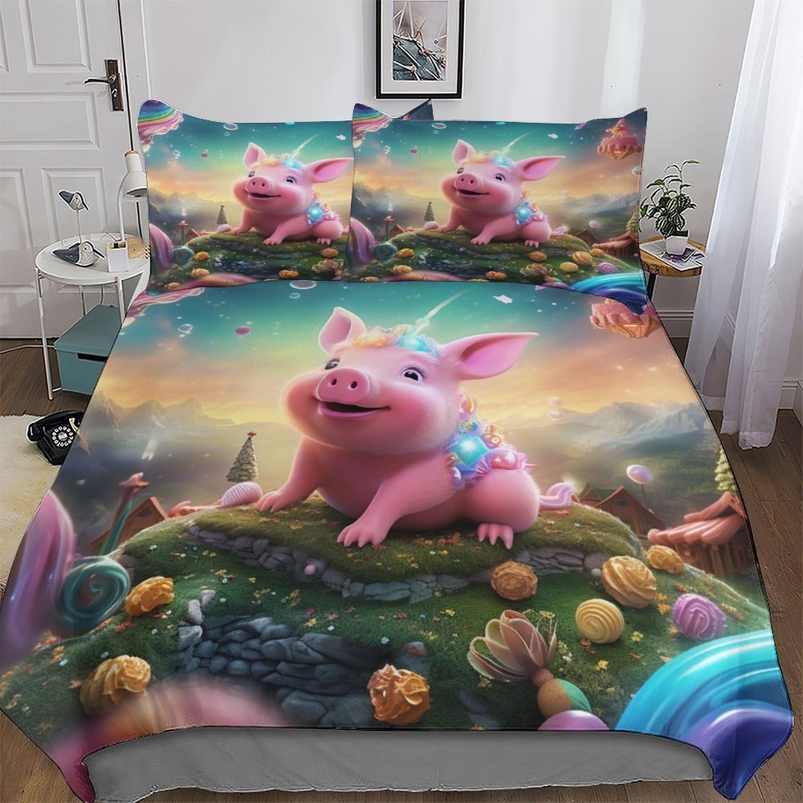 Ensemble linge de lit microfibre hypoallergique pour protéger les peaux sensibles